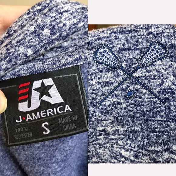 SUPER SOFT sweater with lacrosse sticks - Picture 8 of 8